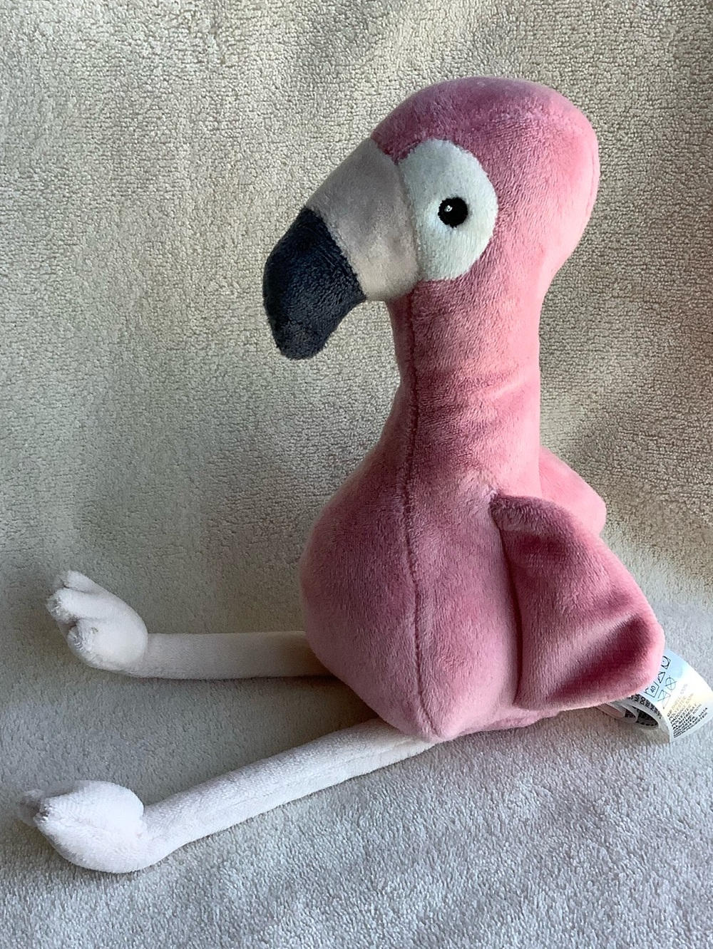 H and M Home Plush Pink Flamingo Stuffed Animal Toy